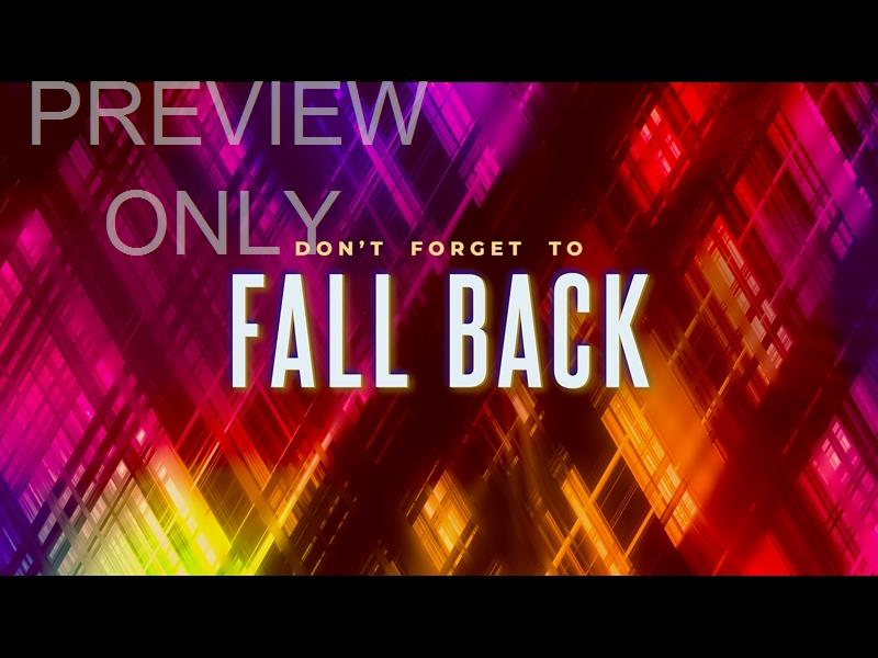 Intersect Fall Back Still