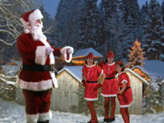 Santa And The Elves
