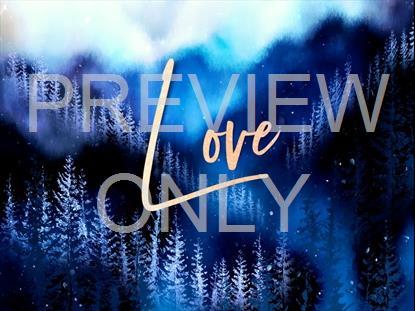 Christmas Woods Love Still