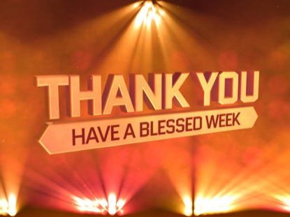 Stage Lights Thank You