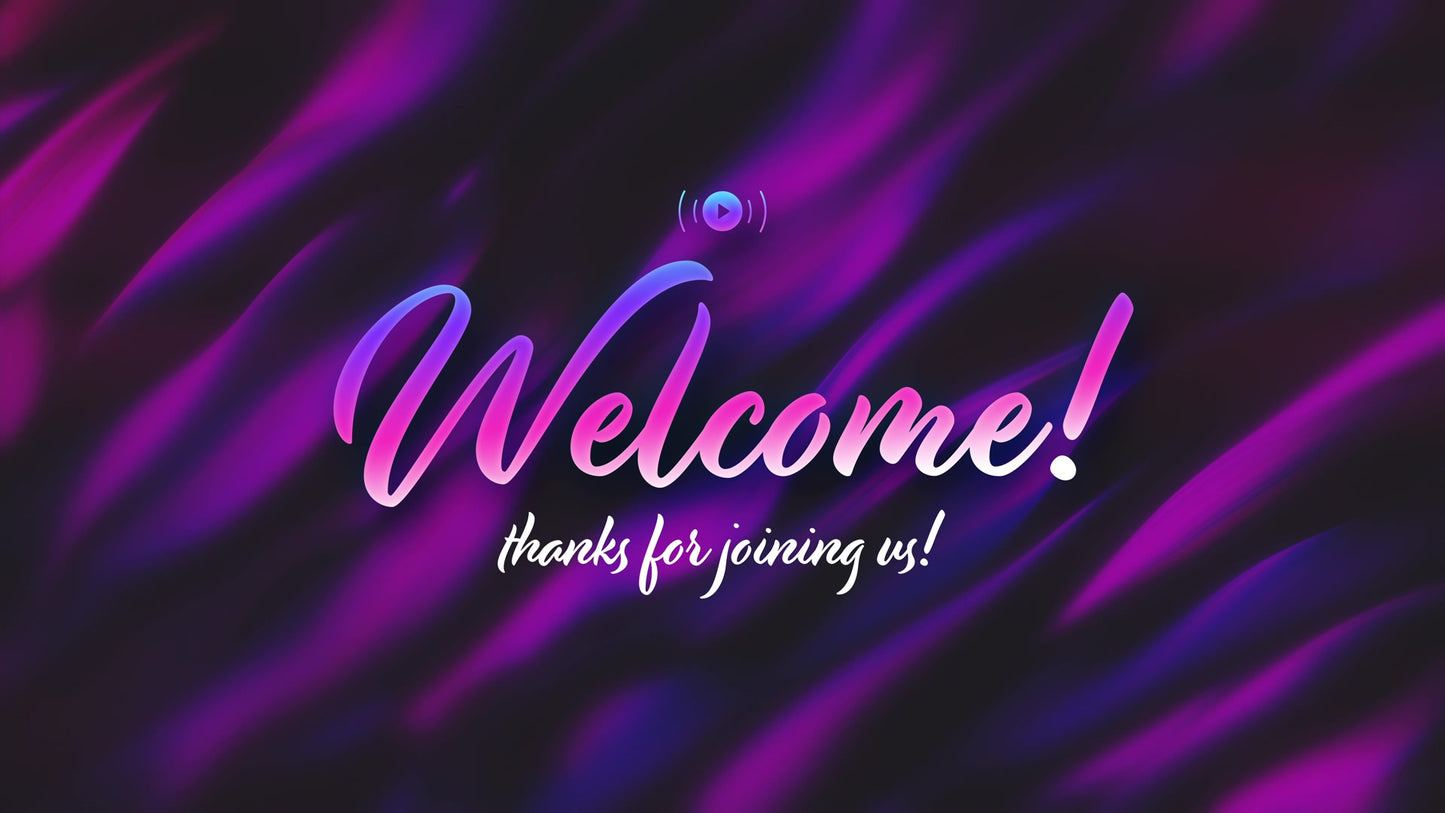 Love Swirls Welcome Stream Still