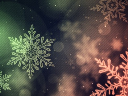 Christmas Glow Snowflakes Fast