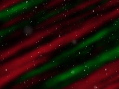 Aurora Christmas Snow Loop