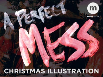 A Perfect Mess Christmas Illustration