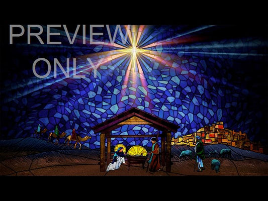 Christmas Stained Glass 1 Still