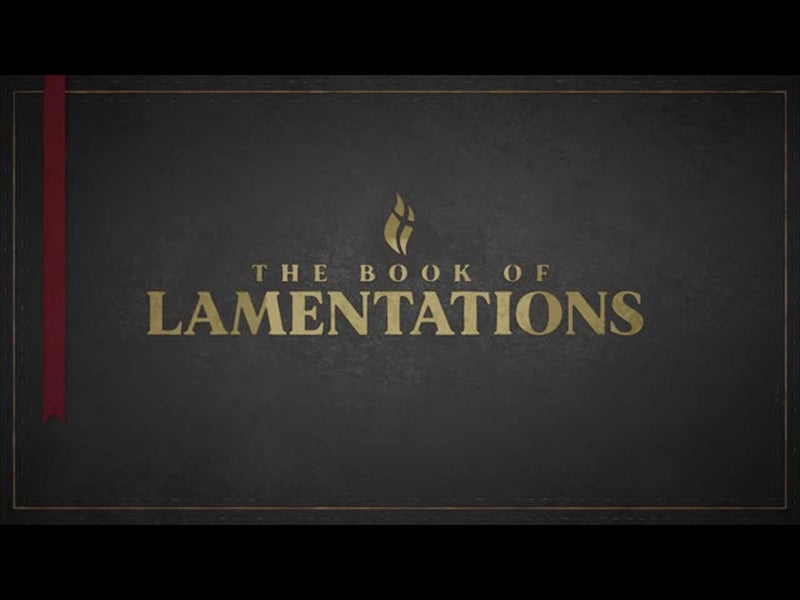 Lamentations - Black