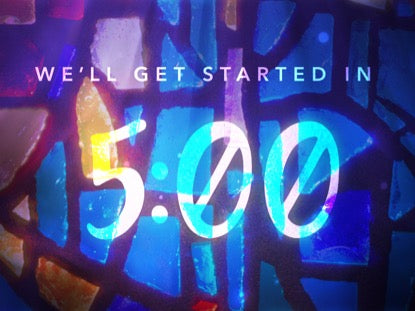 Glass Mosaic Countdown