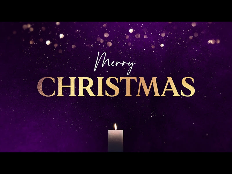 Advent Shimmer Merry Christmas