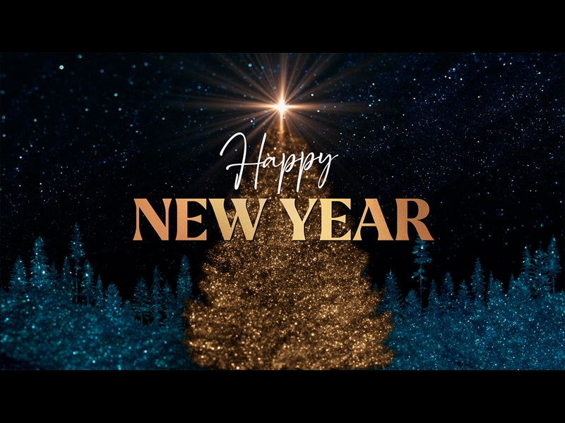 Sparkling Christmas New Year