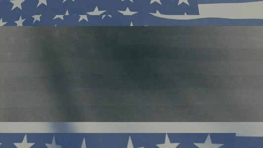 Vintage Waving American Flag 03
