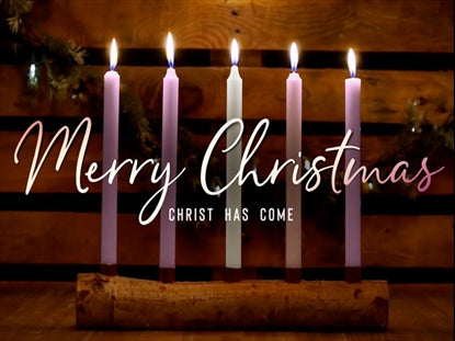 Country Advent Merry Christmas