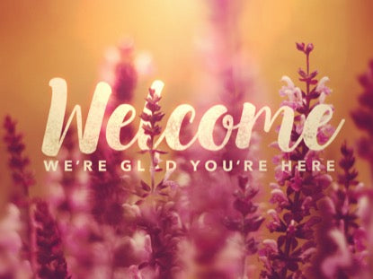 Vibrant Blooms Welcome Motion