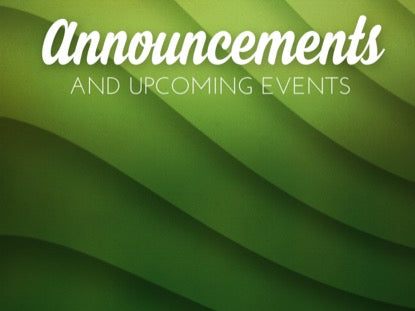 Emerald Waves Announcements Motion