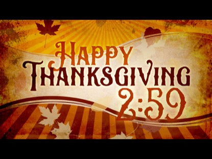 Thanksgiving Countdown