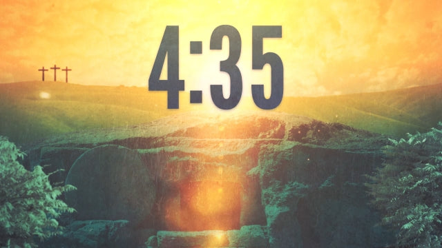 Easter Morning Sunrise Countdown