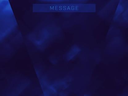 Bokeh Shapes Message