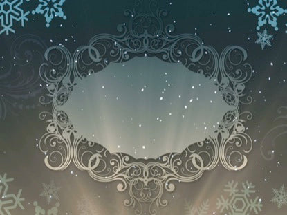 Christmas Background Elegance Blank