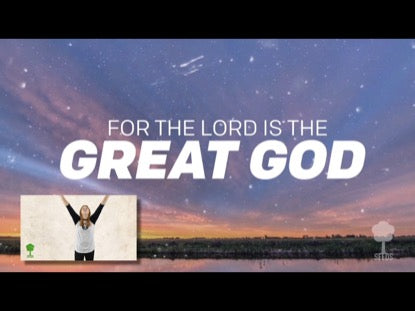 Sing For Joy Hand Motions (Psalm 95:1-4)