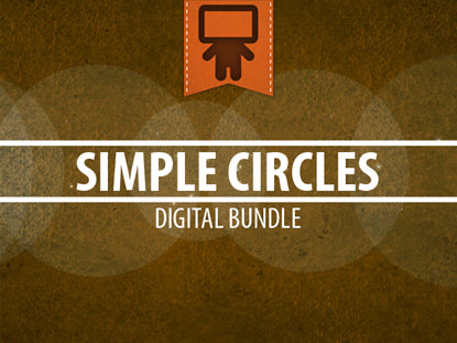 Simple Circles Digital Bundles