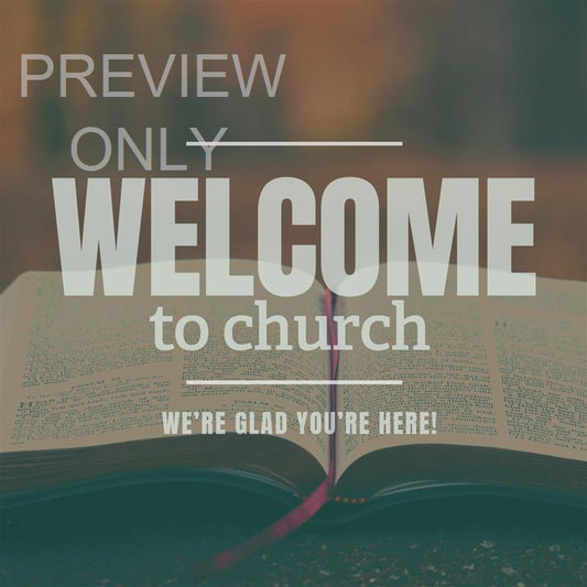 Welcome To Church Social Square Title
