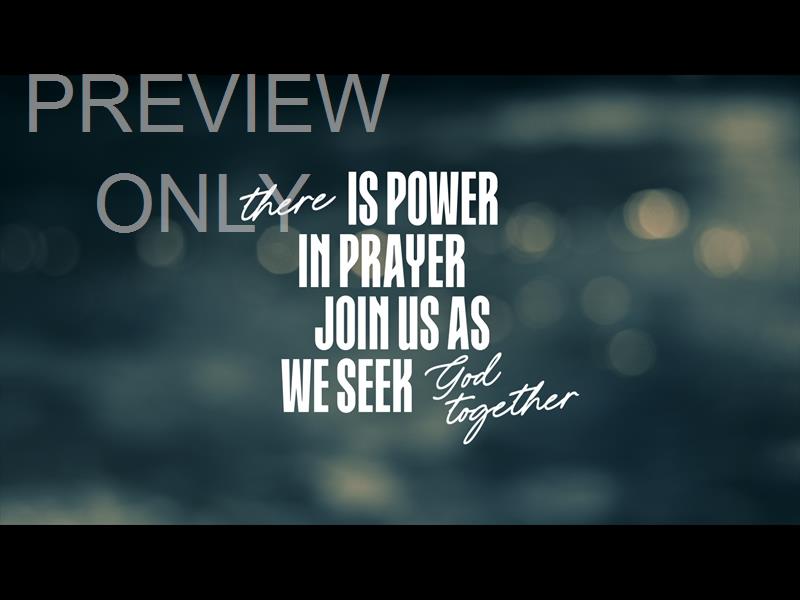 Living Waters Prayer Still