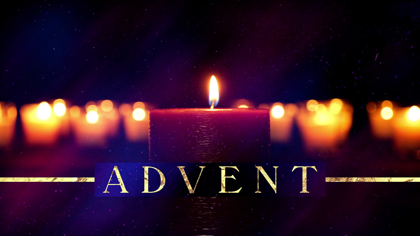 Candlelight Advent Title Still