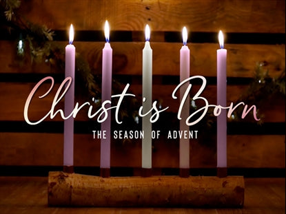 Country Advent Christ Is Born