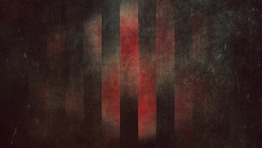 Muted Stripes Heart Still