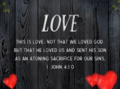 Wooden Valentine First John Motion