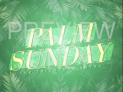 Palm Sunday Title