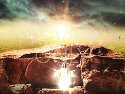 He Is Alive Background Still