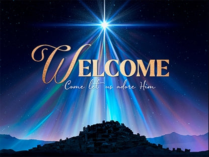 Starlight Christmas Welcome Christmas