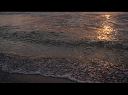 Sunset Surf Closeup