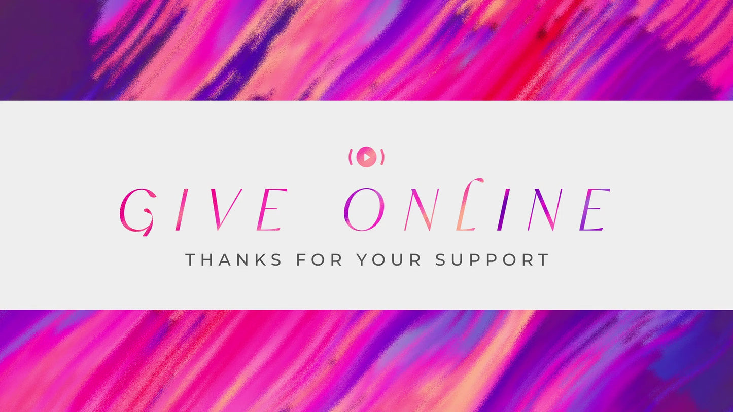 Colorful Easter Give Stream Still