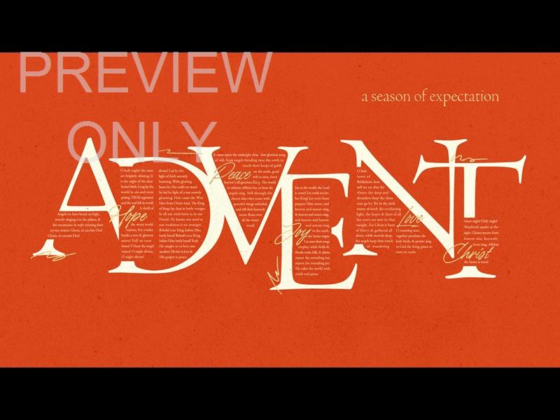 Advent Type Advent Title Still
