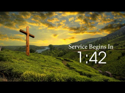 Easter Morning Sunrise Countdown