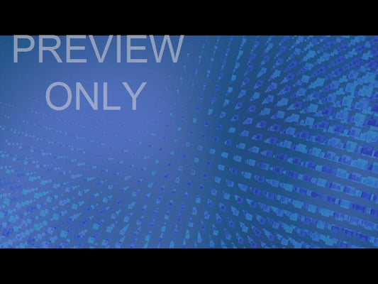 Cube Wave: 2 Blue Still