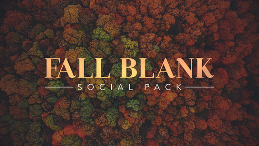Fall Blank Social Pack