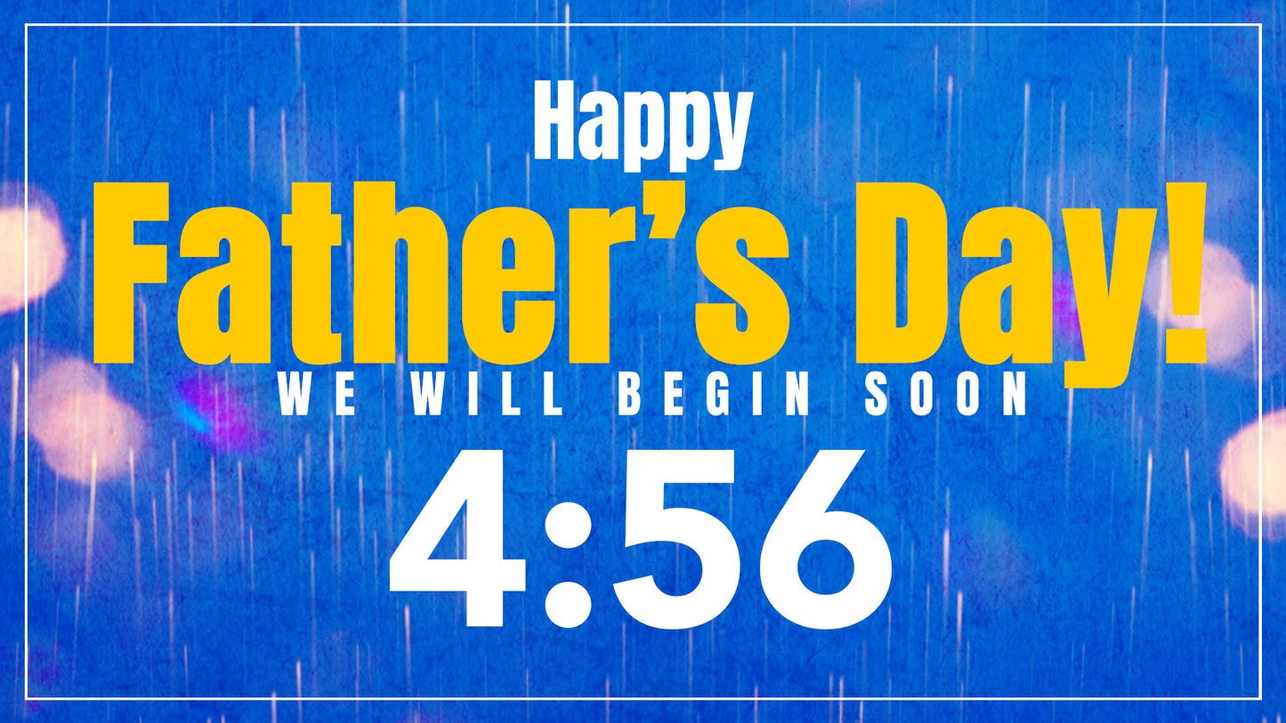 Honor Father's Countdown