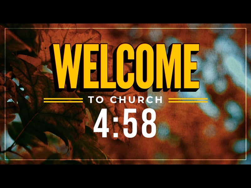 Vibrant Fall Countdown