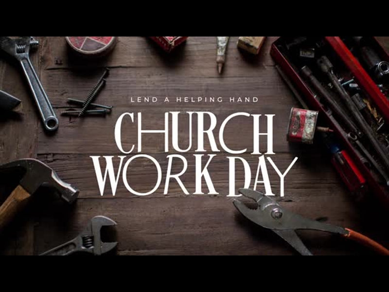 Church Work Day Title
