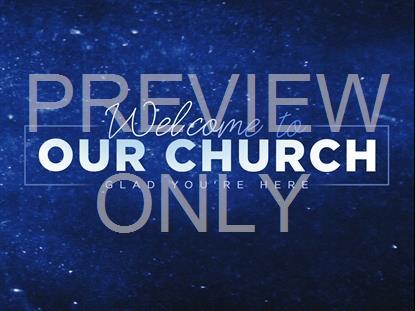 New Year Sparkle Welcome To Our Church
