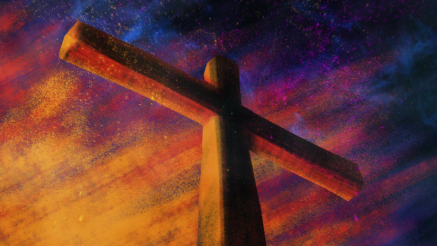 Radiant Paint Cross 03