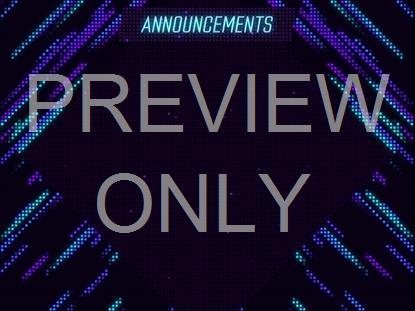 Led Wall Announcements