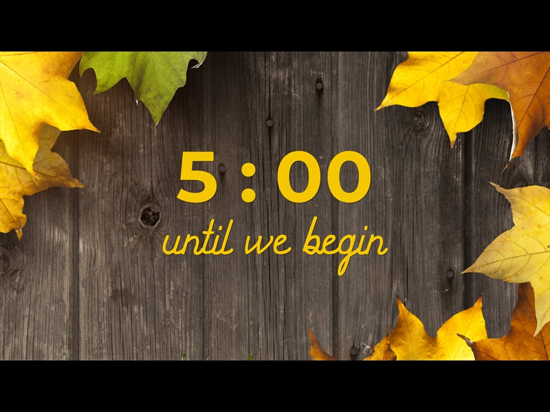 Autumn Countdown