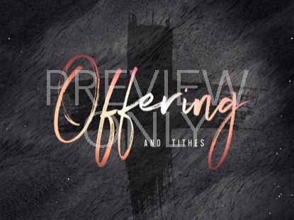 Lent Offering Still