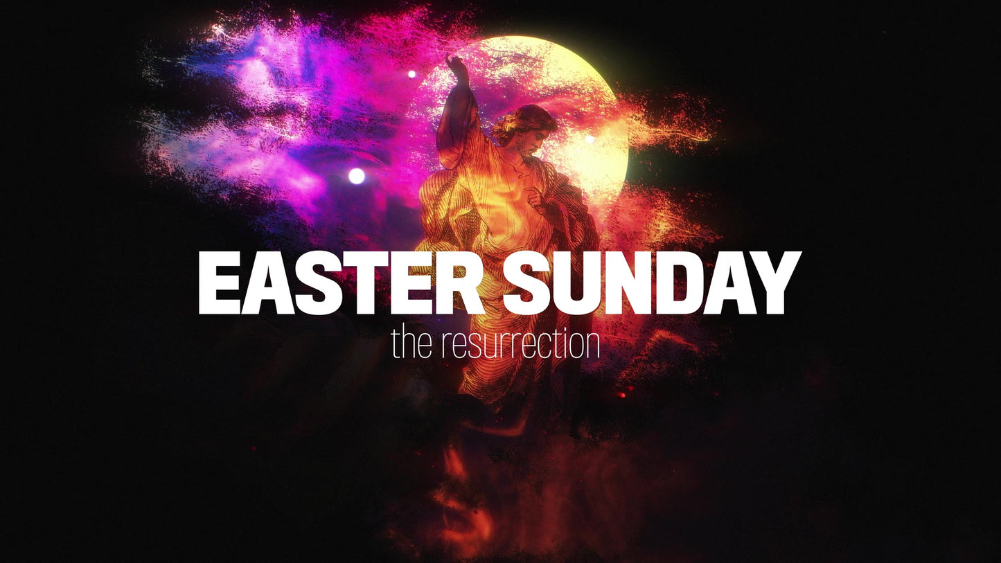 Holy Week Art Easter Sunday