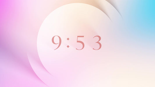 Long Shadow Gradient Countdown