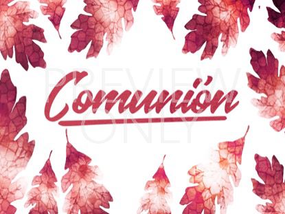 Thanksgiving Crisp Leaves Communion Still -