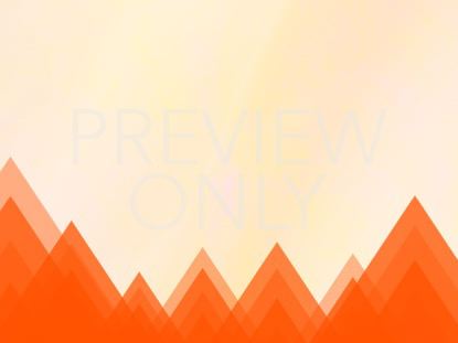 Rising Triangles Orange Still